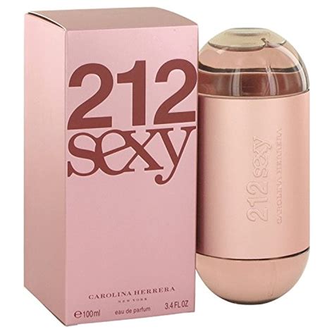 Carolina Herrera 212 Sexy For Women. Eau De Parfum Spray 3.4 Ounce.